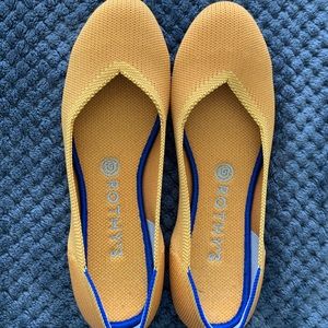 Beautiful Rothy’s, ‘marigold’ flats